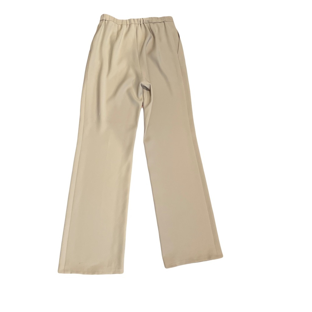 Jun Ashida Beige Tailored Blazer & Wide-Leg Trouser Set - Picture 4 of 4